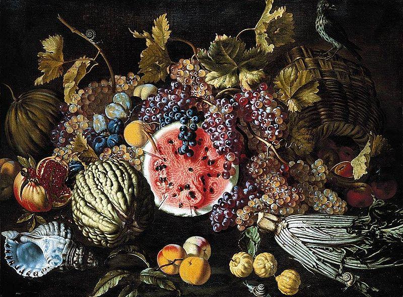 RUOPPOLO, Giovanni Battista Bodegon con frutas de Giovanni Battista Ruoppolo oil painting picture